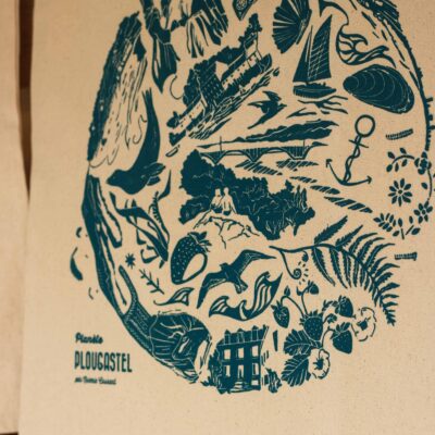 Tote bag Planète Plougastel – coton BIO