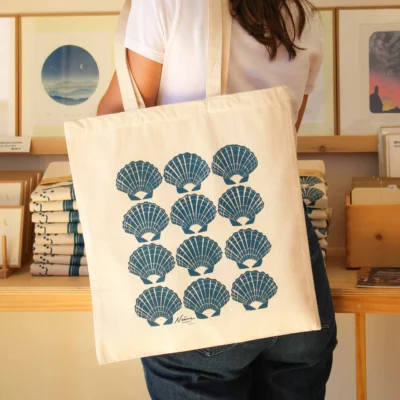 Tote bag Coquille Saint-Jacques – coton BIO
